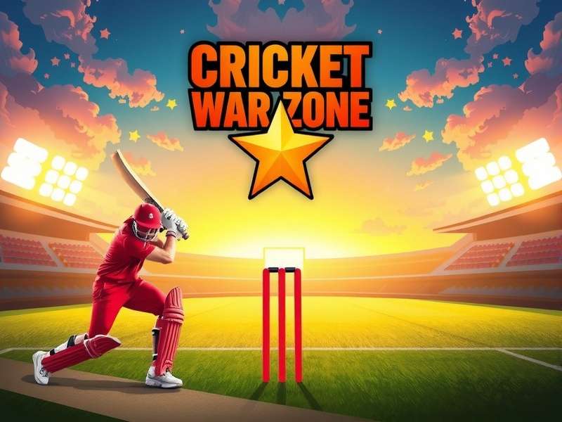 Cricket Warzone Star Game Banner